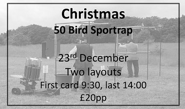 Christmas 50 Bird Sportrap Competition