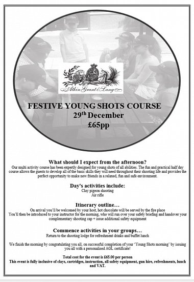 Festive 'Young Shot's' Course