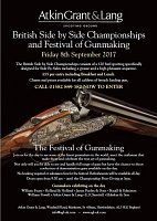 Details released - British Side by Side & Festival of Gun Making